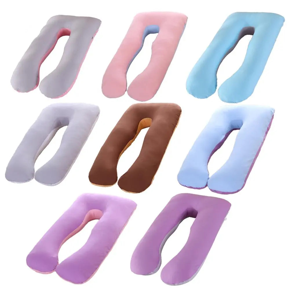 U Shaped Cotton Support Pillow