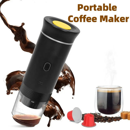 Electric Grinder Coffee Travel Handy 3 In1 Espresso Portable Coffee Espresso