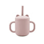 Children Portable Binaural Cup Straw