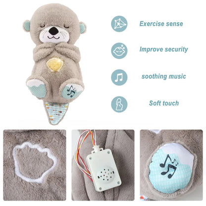 Jouet musical en peluche pour dormir et jouer