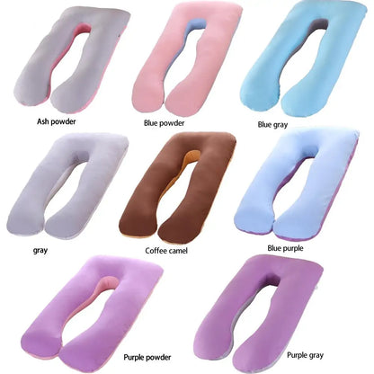 U Shaped Cotton Support Pillow