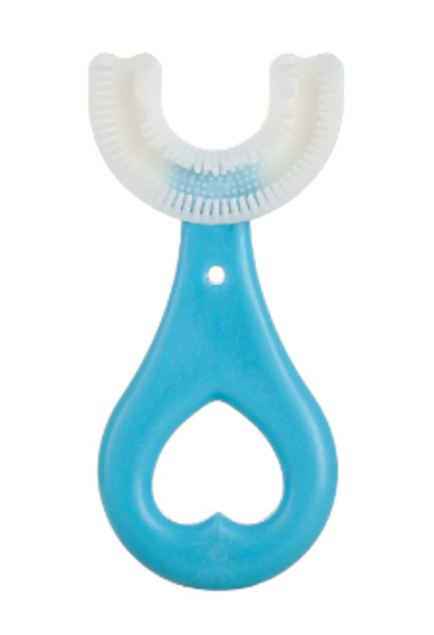 Brosse à dents souple pour enfants 360° en forme de U