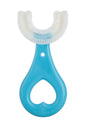 Brosse à dents souple pour enfants 360° en forme de U