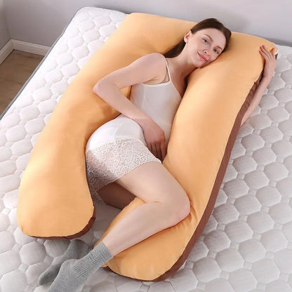 U Shaped Cotton Support Pillow