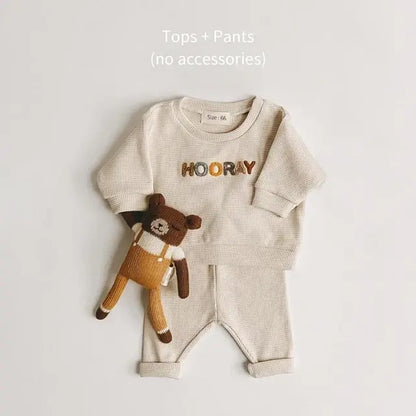 Ensemble de vêtements pour bébé à la mode printanière