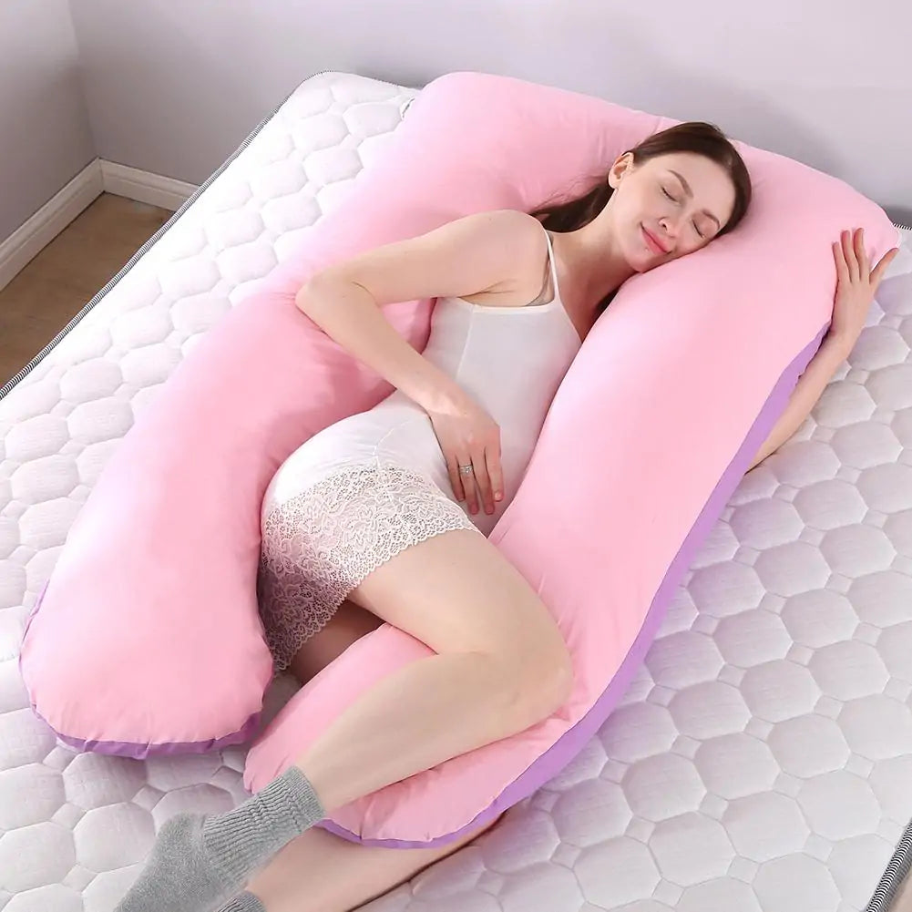 U Shaped Cotton Support Pillow