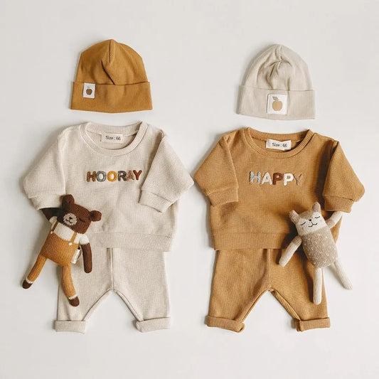 Ensemble de vêtements pour bébé à la mode printanière